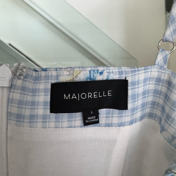 Revolve Majorelle Mini Dress Gingham - Picture 4 of 5